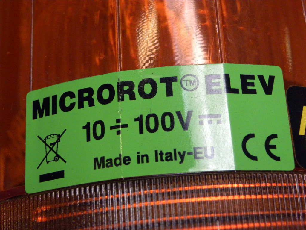Warning light, Microrot ELEV - Lámpá/ Világítás - Anyagmozgató gép: 3 kép. Warning light, Microrot ELEV - Lámpá/ Világítás - Anyagmozgató gép: 3 kép.