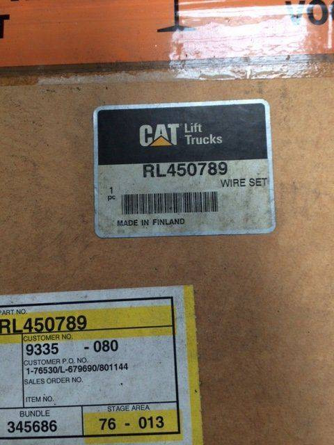 Wire Set for Caterpillar - Kábel/ Kábelkorbácso - Anyagmozgató gép: 4 kép. Wire Set for Caterpillar - Kábel/ Kábelkorbácso - Anyagmozgató gép: 4 kép.