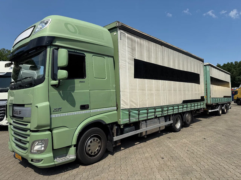 DAF XF 460 6X2 Jumbo Volume kombi Standairco Hefdak 8.1 + 7.8M 120m3 - Dobozos felépítményű teherautó: 1 kép. DAF XF 460 6X2 Jumbo Volume kombi Standairco Hefdak 8.1 + 7.8M 120m3 - Dobozos felépítményű teherautó: 1 kép.