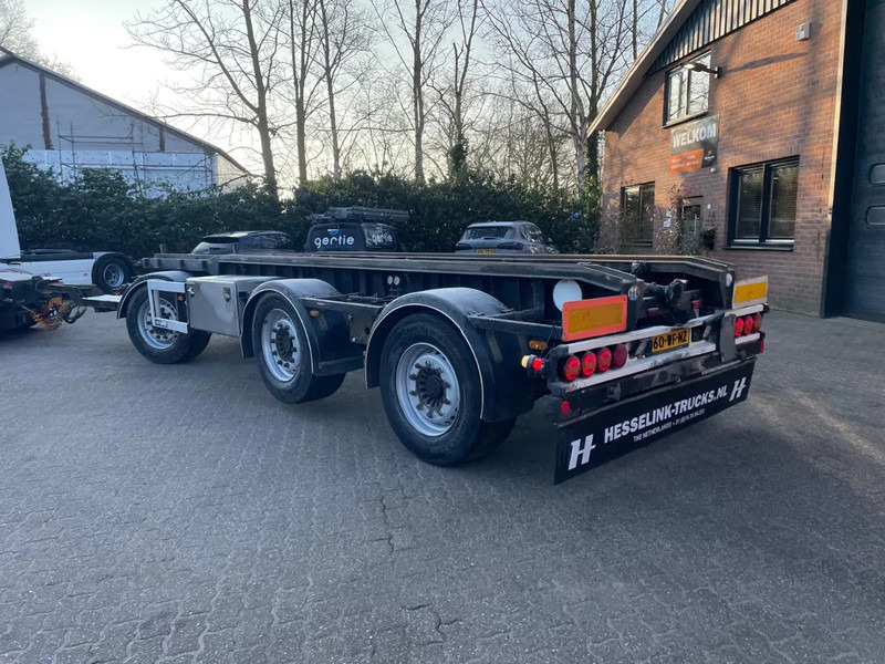 GS Meppel Container trailer - Multiliftes/ Konténerszállító pótkocsi: 3 kép. GS Meppel Container trailer - Multiliftes/ Konténerszállító pótkocsi: 3 kép.