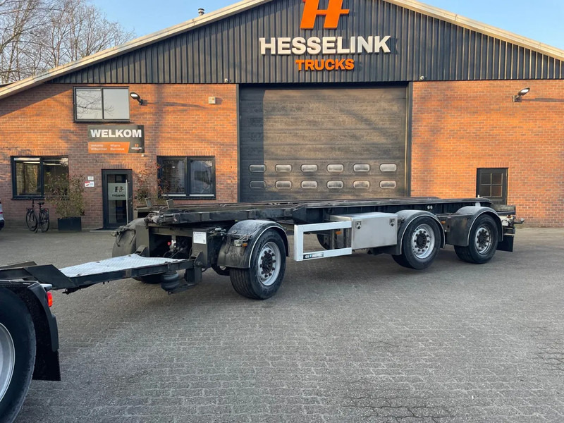 GS Meppel Container trailer - Multiliftes/ Konténerszállító pótkocsi: 1 kép. GS Meppel Container trailer - Multiliftes/ Konténerszállító pótkocsi: 1 kép.