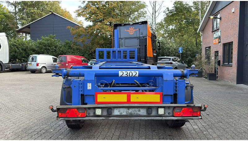 Hendricks 20ft container Kippchassis 24V hydraulic Self support! - Félpótkocsi cserefelépítményes: 5 kép. Hendricks 20ft container Kippchassis 24V hydraulic Self support! - Félpótkocsi cserefelépítményes: 5 kép.