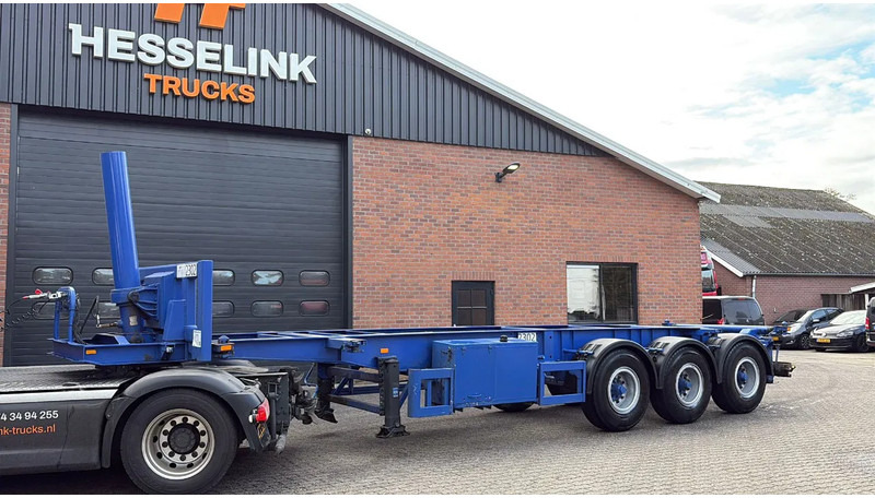 Hendricks 20ft container Kippchassis 24V hydraulic Self support! - Félpótkocsi cserefelépítményes: 1 kép. Hendricks 20ft container Kippchassis 24V hydraulic Self support! - Félpótkocsi cserefelépítményes: 1 kép.