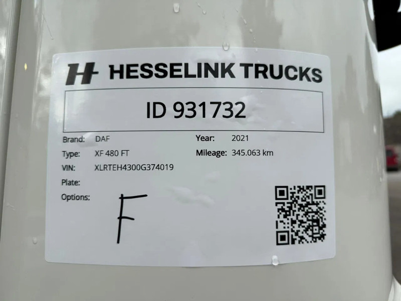 Nyergesvontató DAF XF 480 SSC Super Space 2x tank LED 345.063KM! NL Truck: 16 kép. Nyergesvontató DAF XF 480 SSC Super Space 2x tank LED 345.063KM! NL Truck: 16 kép.