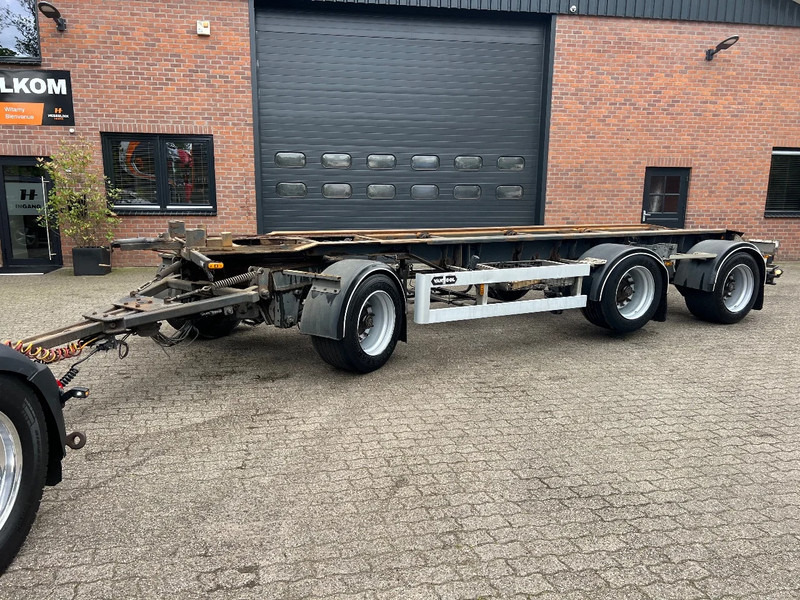 Van Hool 3-AS haak/NCH Containers alle lengtes, Liftas - Multiliftes/ Konténerszállító pótkocsi: 1 kép. Van Hool 3-AS haak/NCH Containers alle lengtes, Liftas - Multiliftes/ Konténerszállító pótkocsi: 1 kép.