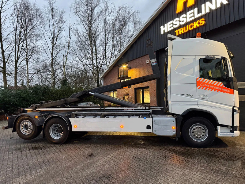 Volvo FH 460 6X2 VDL 25T Haakarm Standairco 9T Vooras Stuuras NL Truck - Horgos rakodó teherautó: 3 kép. Volvo FH 460 6X2 VDL 25T Haakarm Standairco 9T Vooras Stuuras NL Truck - Horgos rakodó teherautó: 3 kép.