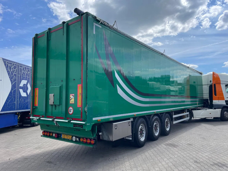 Kraker 90m3 Cargo Floor Hydraulische klep Naloopas Liftas - Félpótkocsi öönkihordós: 2 kép. Kraker 90m3 Cargo Floor Hydraulische klep Naloopas Liftas - Félpótkocsi öönkihordós: 2 kép.