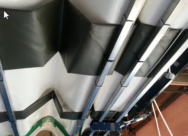 Krone BDF-System, 7.450 mm lang, ** AIRPIPE möglich - kein Wassersack oder Eis auf dem Dach! - Ponyvás felépítmény: 4 kép. Krone BDF-System, 7.450 mm lang, ** AIRPIPE möglich - kein Wassersack oder Eis auf dem Dach! - Ponyvás felépítmény: 4 kép.