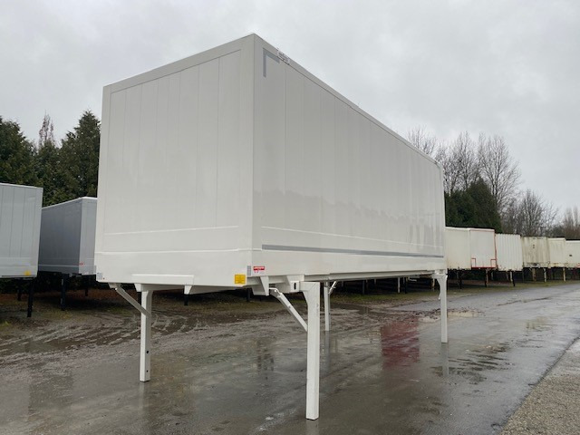Doboz felépitmény Krone BDF-System 7.450 mm lang, Premium Lack NEU in weiß: 6 kép.
