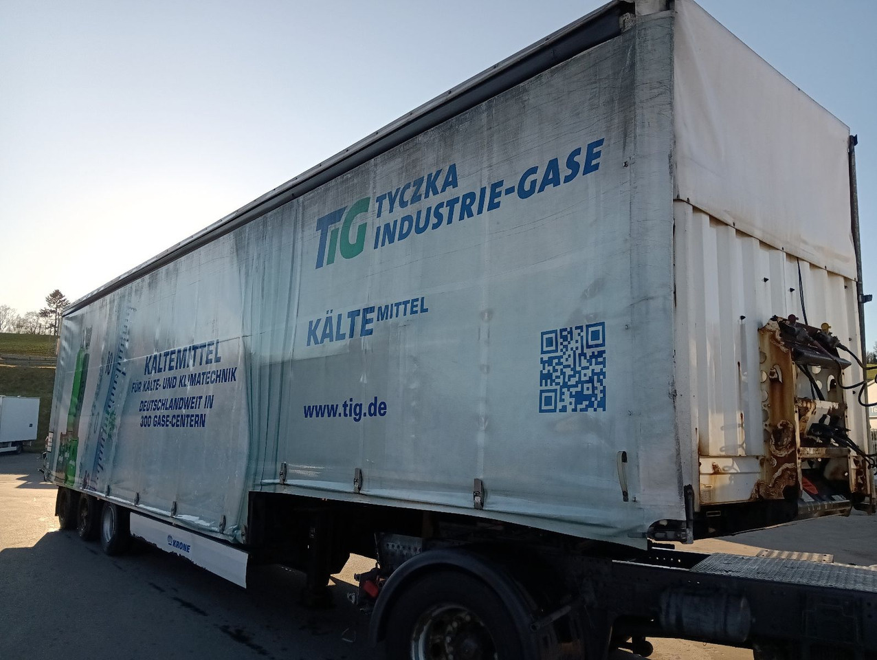 Új Félpótkocsi mélybölcsős Krone SDP 27  12,2m JUMBO BPW 235/75R17,5 Reifen 90%: 10 kép.
