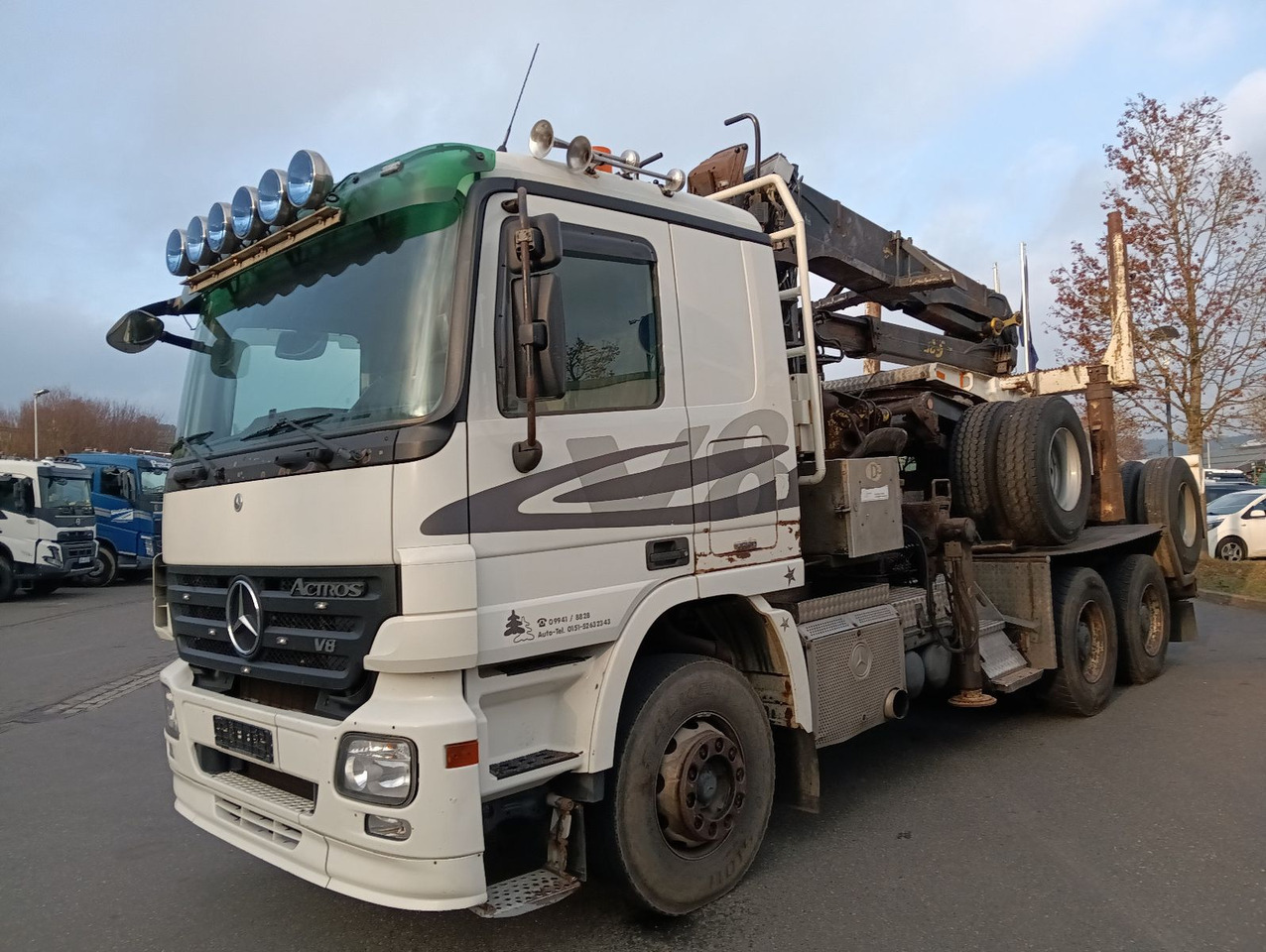 Mercedes-Benz V8 3355 6x4 Blatt/Blatt ATM/ATG GLOGGER EPSILON Mercedes-Benz V8 3355 6x4 Blatt/Blatt ATM/ATG GLOGGER EPSILON - Rönkszállító teherautó, Darus autó: 2 kép. Mercedes-Benz V8 3355 6x4 Blatt/Blatt ATM/ATG GLOGGER EPSILON Mercedes-Benz V8 3355 6x4 Blatt/Blatt ATM/ATG GLOGGER EPSILON - Rönkszállító teherautó, Darus autó: 2 kép.