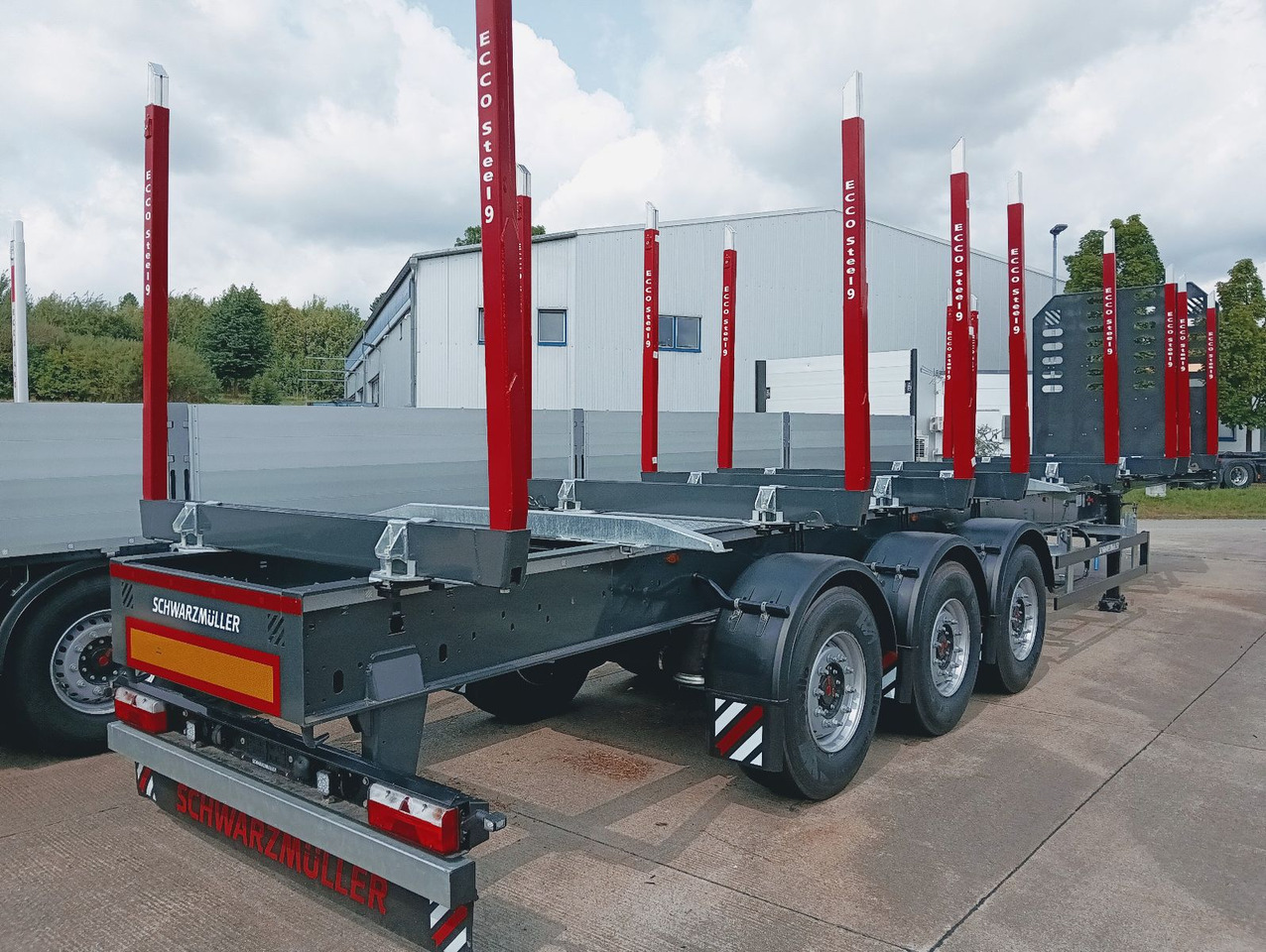 Schwarzmüller 3-A Rungensattel 8xRungSchemel 5800kg NEU sofort Schwarzmüller 3-A Rungensattel 8xRungSchemel 5800kg NEU sofort - Rönkszállító félpótkocsi: 4 kép. Schwarzmüller 3-A Rungensattel 8xRungSchemel 5800kg NEU sofort Schwarzmüller 3-A Rungensattel 8xRungSchemel 5800kg NEU sofort - Rönkszállító félpótkocsi: 4 kép.