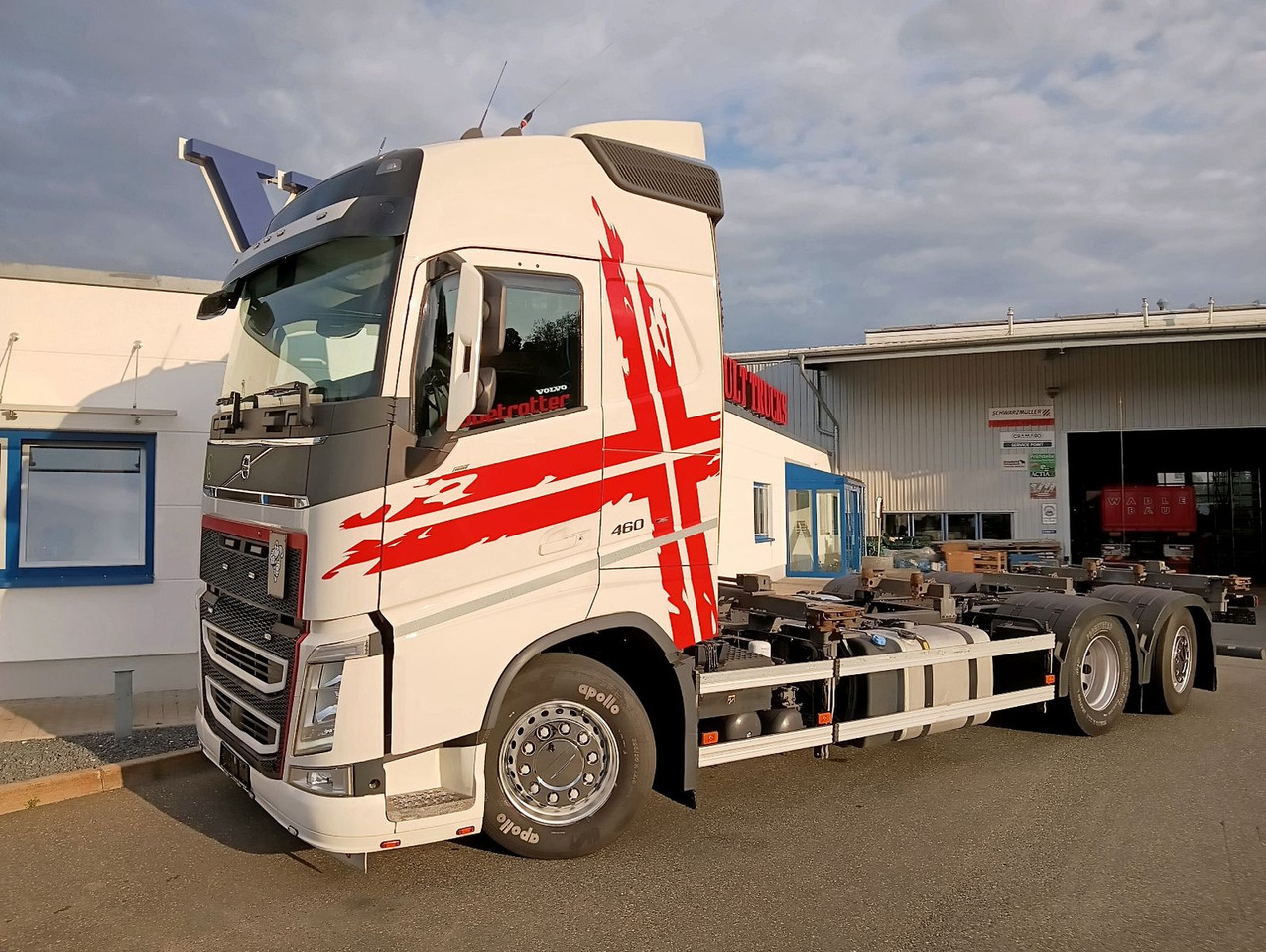 Volvo FH 460 Globe "VIN-LB"MultiBDF I-PARC LENKACHSE - Cserefelépítményes teherautó: 5 kép. Volvo FH 460 Globe "VIN-LB"MultiBDF I-PARC LENKACHSE - Cserefelépítményes teherautó: 5 kép.