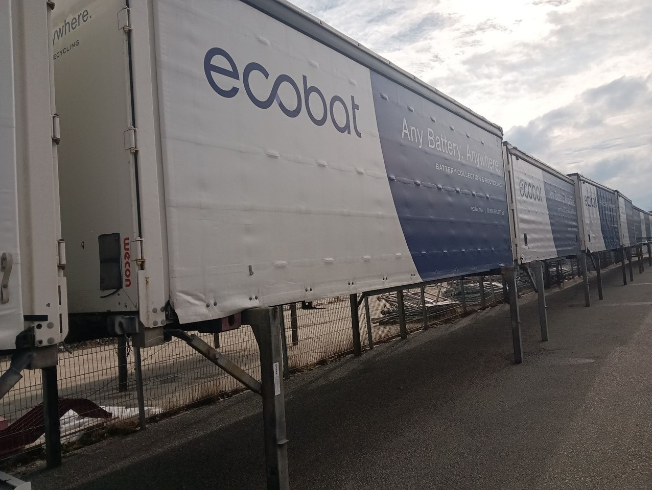 Új Ponyvás felépítmény Wecon 4x Duke WPR715 SG RAPIDO  Bodenstaufach verzinkt: 7 kép.