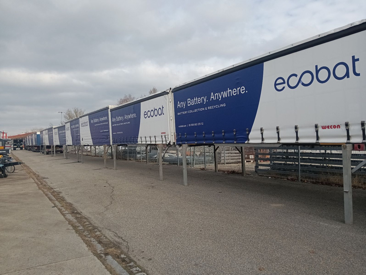 Új Ponyvás felépítmény Wecon 4x Duke WPR715 SG RAPIDO  Bodenstaufach verzinkt: 6 kép.