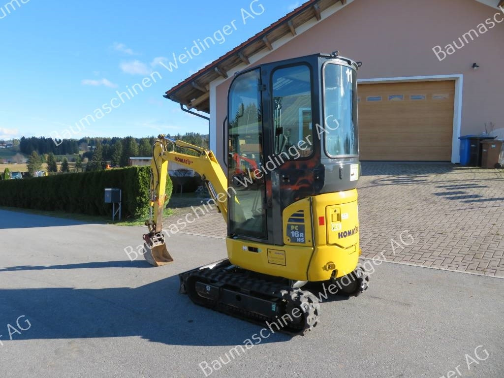 Komatsu PC 16 R-3HS - Minikotró: 5 kép. Komatsu PC 16 R-3HS - Minikotró: 5 kép.