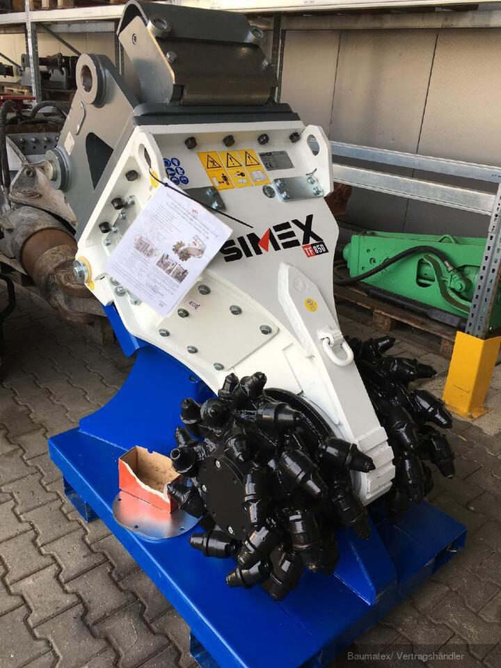Simex TF850 Fräskopf - Adapterek - Kotrógép: 1 kép. Simex TF850 Fräskopf - Adapterek - Kotrógép: 1 kép.