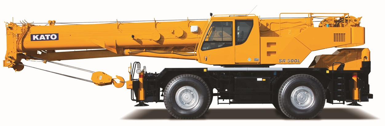 KATO SR-500L - 51 Ton Rough Terrain Crane - Terepjáró mobil daru: 5 kép. KATO SR-500L - 51 Ton Rough Terrain Crane - Terepjáró mobil daru: 5 kép.