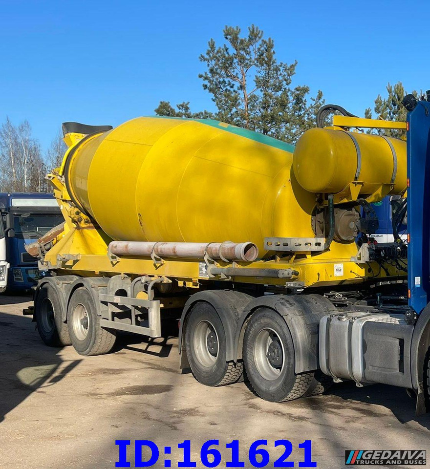 DE BUF BM 12-36-2 12m3 - Betonkeverő félpótkocsi: 2 kép. DE BUF BM 12-36-2 12m3 - Betonkeverő félpótkocsi: 2 kép.