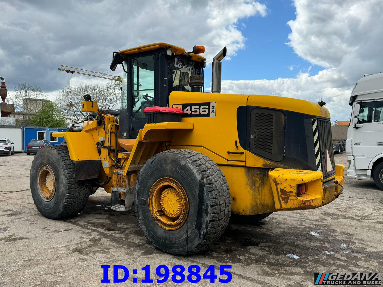 JCB 456 ZX 4x4 / 330 - Gumikerekes homlokrakodó: 4 kép. JCB 456 ZX 4x4 / 330 - Gumikerekes homlokrakodó: 4 kép.