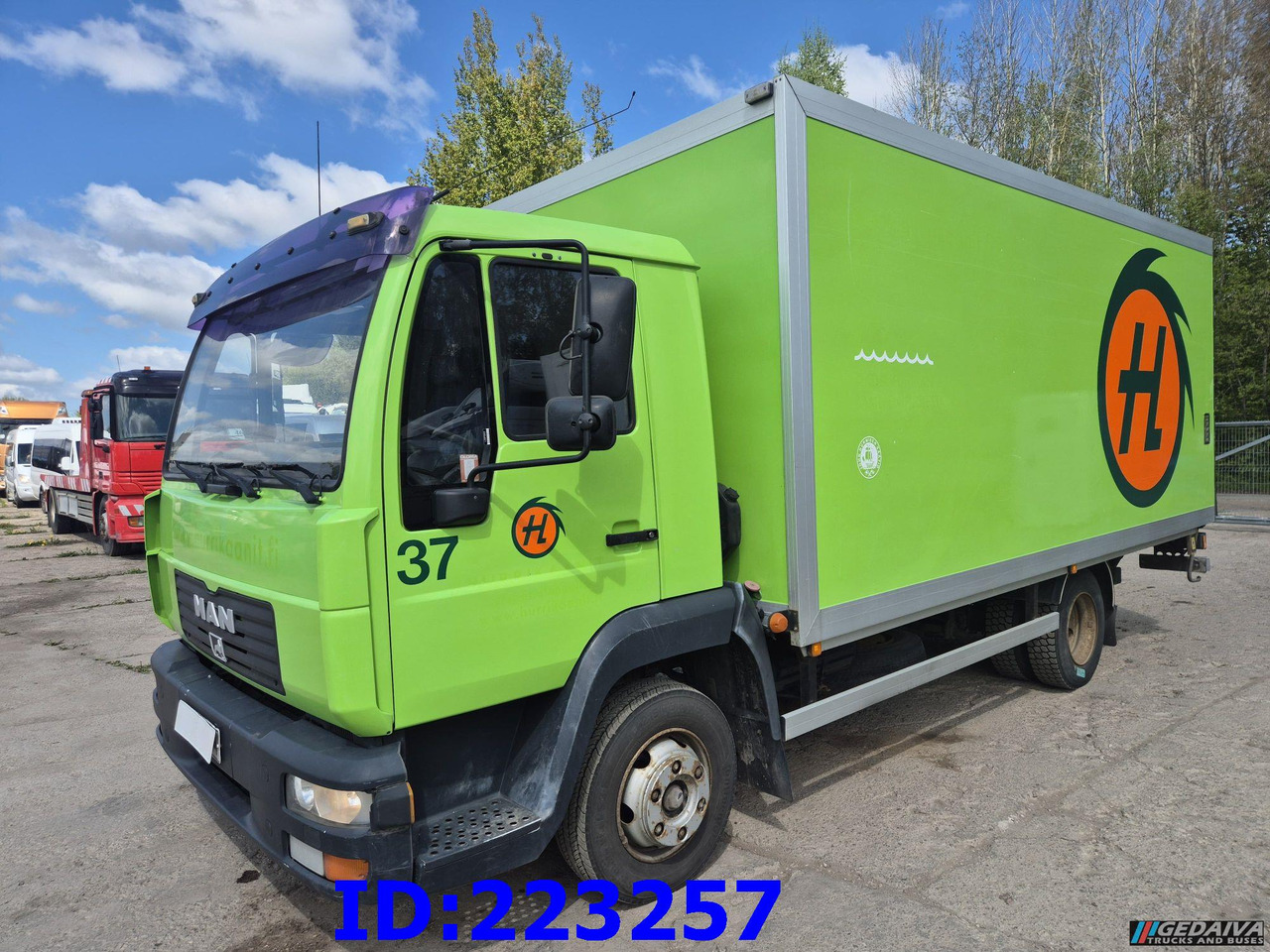 MAN LE 8.150 Manual 139tkm ONLY - Dobozos felépítményű teherautó: 1 kép. MAN LE 8.150 Manual 139tkm ONLY - Dobozos felépítményű teherautó: 1 kép.