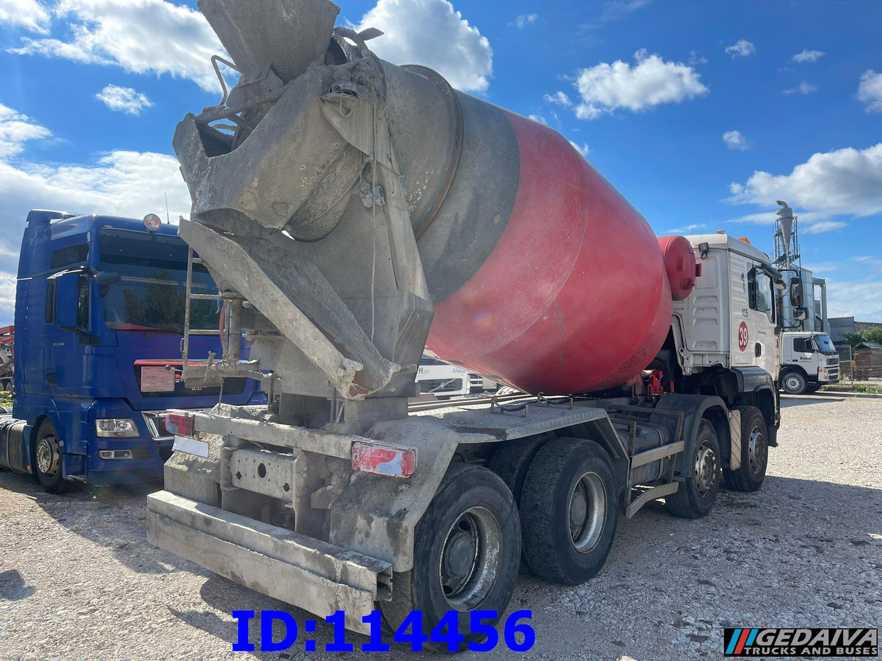 MAN TGA 35.480 8X4 8m3 Manual - Betonmixer: 4 kép. MAN TGA 35.480 8X4 8m3 Manual - Betonmixer: 4 kép.