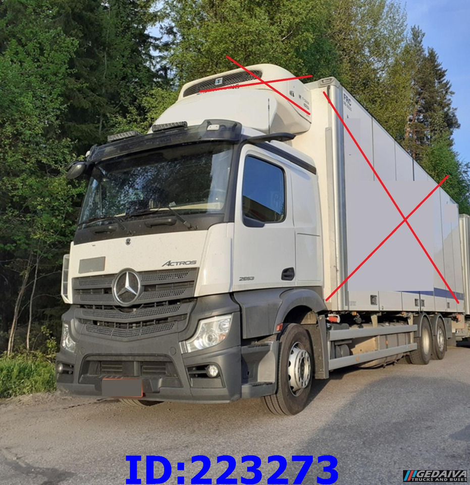 MERCEDES-BENZ Actros 2853 6x2 - Alvaz teherautó: 1 kép. MERCEDES-BENZ Actros 2853 6x2 - Alvaz teherautó: 1 kép.