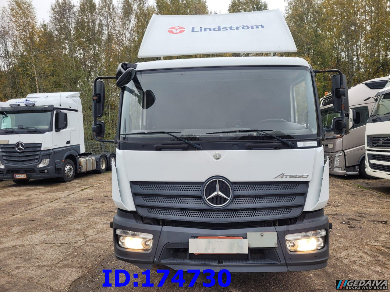MERCEDES-BENZ Atego 1218 - Euro6 - Manual - Full Steel - Alvaz teherautó: 2 kép. MERCEDES-BENZ Atego 1218 - Euro6 - Manual - Full Steel - Alvaz teherautó: 2 kép.
