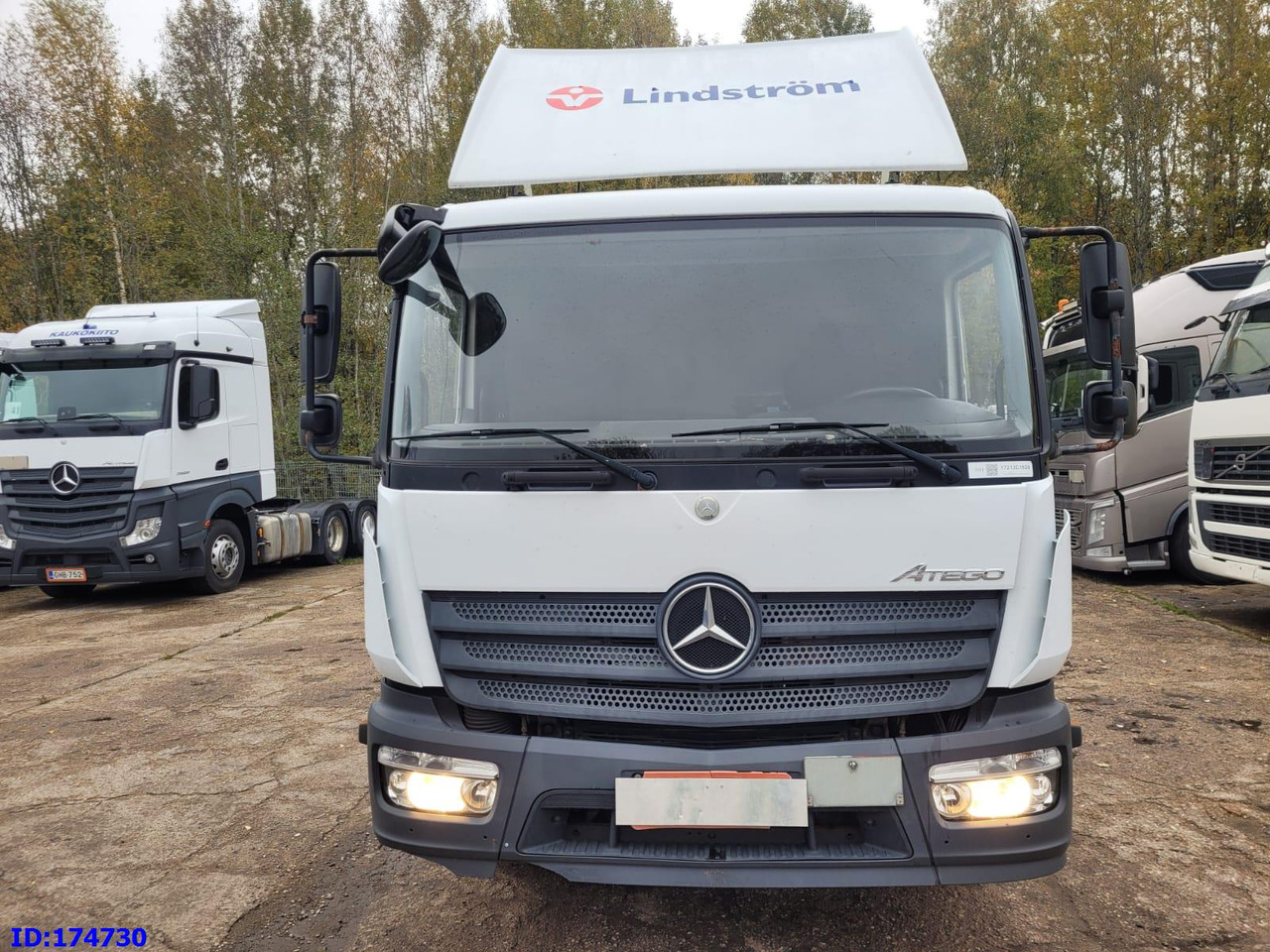MERCEDES-BENZ Atego 1218 - Euro6 - Manual - Full Steel - Alvaz teherautó: 2 kép. MERCEDES-BENZ Atego 1218 - Euro6 - Manual - Full Steel - Alvaz teherautó: 2 kép.
