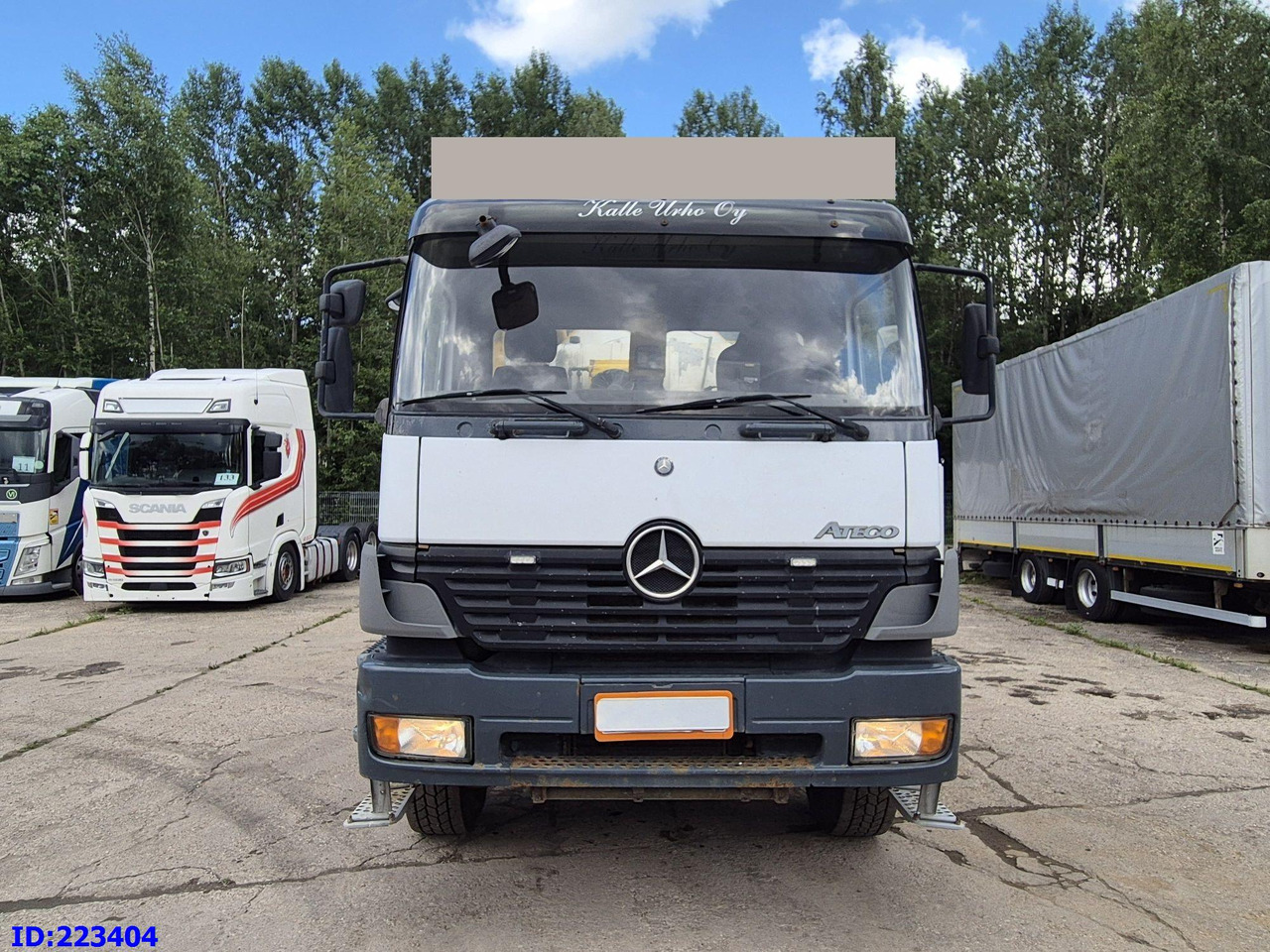 MERCEDES-BENZ Atego 2628 6x4 Full steel - Alvaz teherautó: 2 kép. MERCEDES-BENZ Atego 2628 6x4 Full steel - Alvaz teherautó: 2 kép.