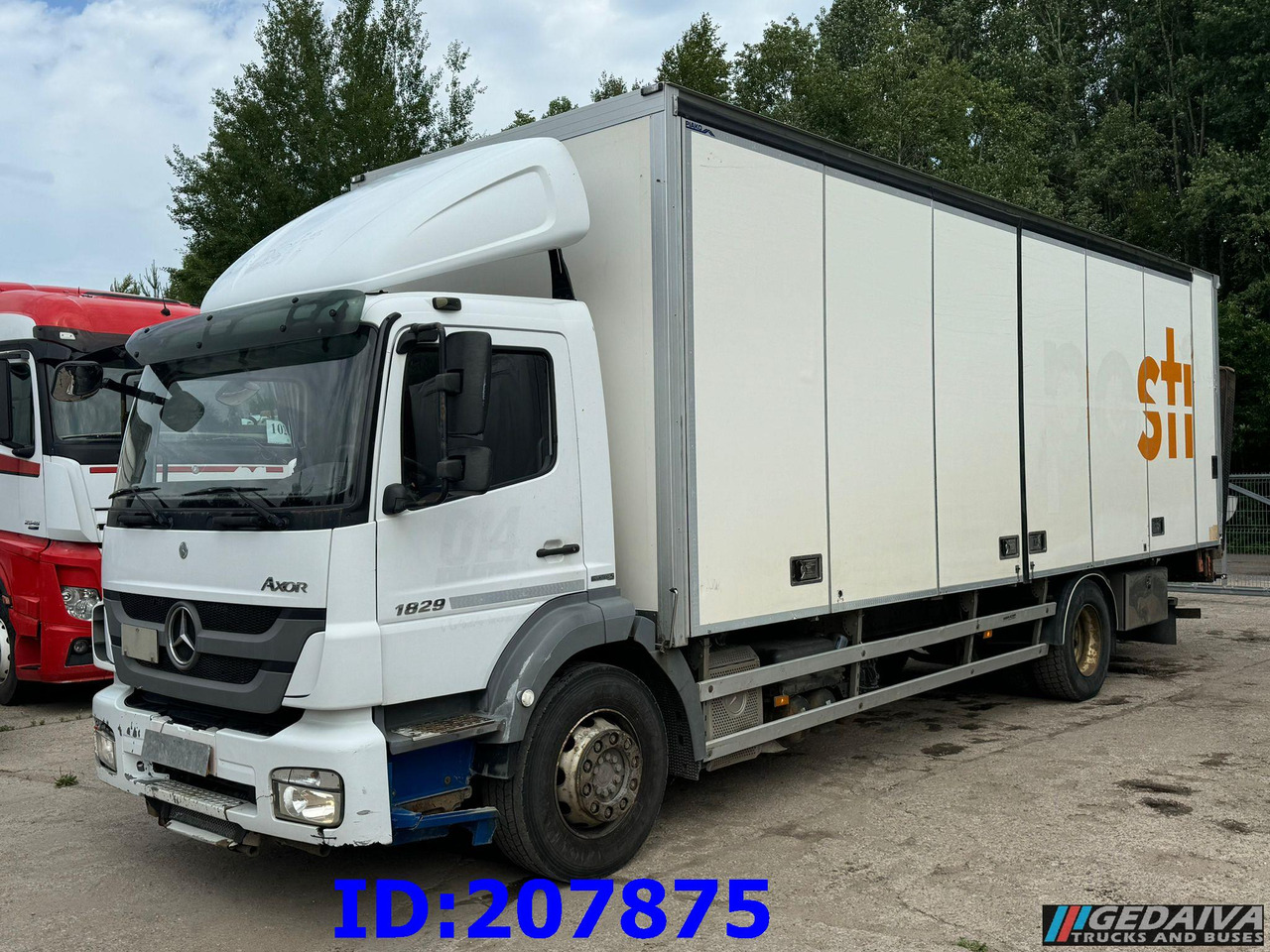 MERCEDES-BENZ Axor 1829 - Euro5 - Manual - Hőszigetelt teherautó: 1 kép. MERCEDES-BENZ Axor 1829 - Euro5 - Manual - Hőszigetelt teherautó: 1 kép.