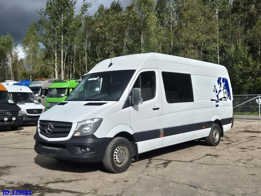 MERCEDES-BENZ Sprinter 316 Euro 6 - Duplakabinos kisteherautó: 1 kép. MERCEDES-BENZ Sprinter 316 Euro 6 - Duplakabinos kisteherautó: 1 kép.