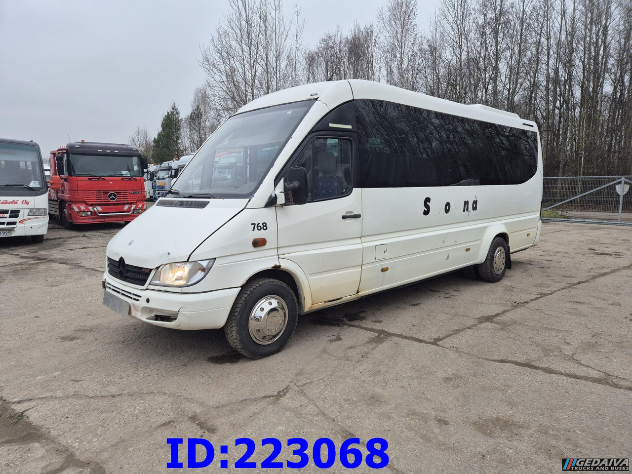 MERCEDES-BENZ Sprinter 616 Sunset 23-Seater - Távolsági busz: 1 kép. MERCEDES-BENZ Sprinter 616 Sunset 23-Seater - Távolsági busz: 1 kép.