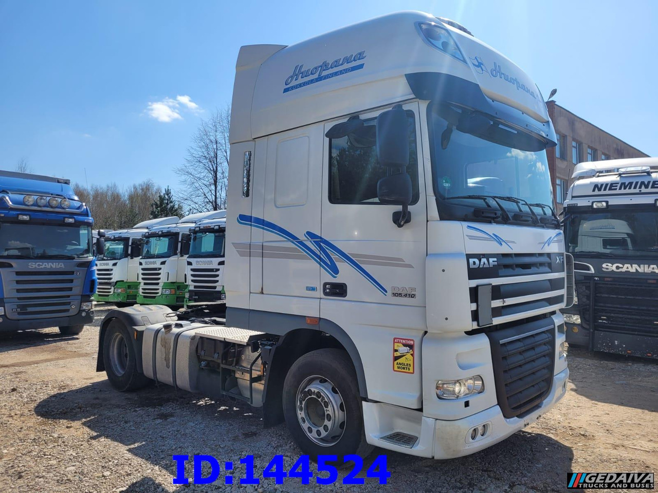 DAF XF 105.410 Retarder - Nyergesvontató: 3 kép. DAF XF 105.410 Retarder - Nyergesvontató: 3 kép.