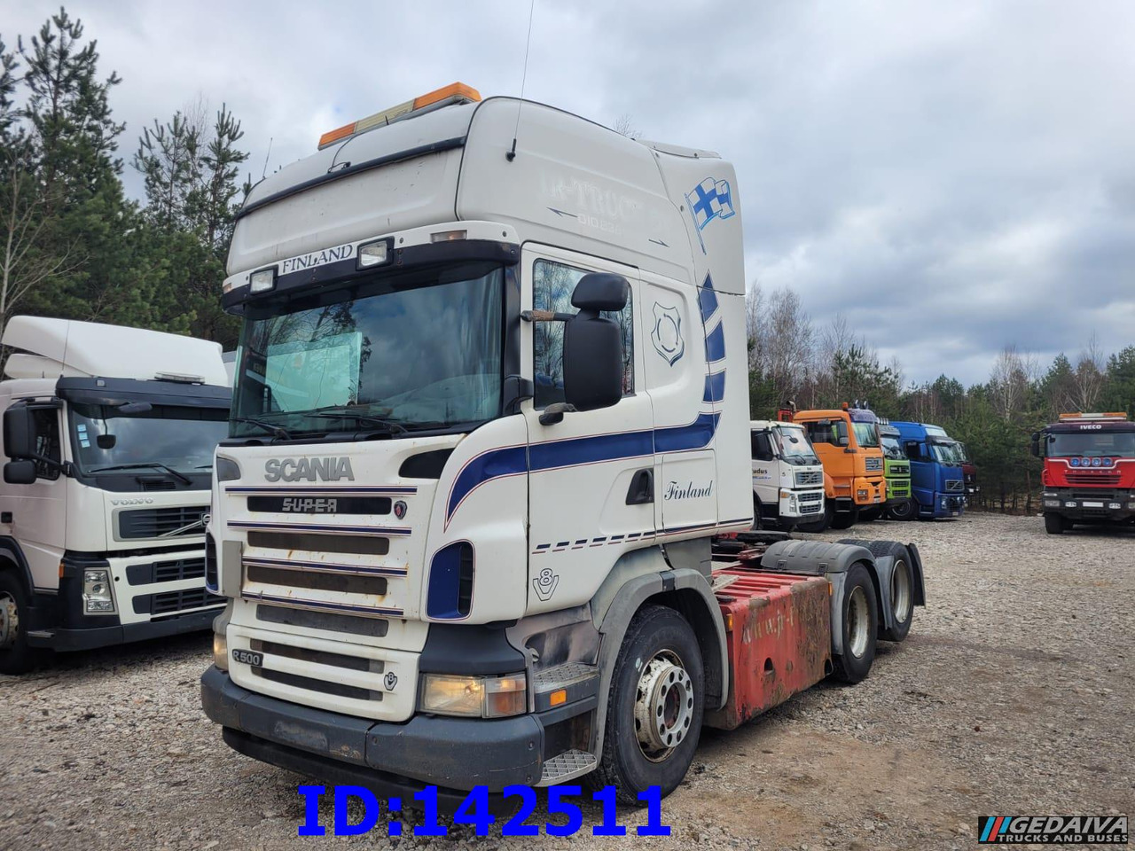 SCANIA R500 6X2 Manual - Nyergesvontató: 1 kép. SCANIA R500 6X2 Manual - Nyergesvontató: 1 kép.