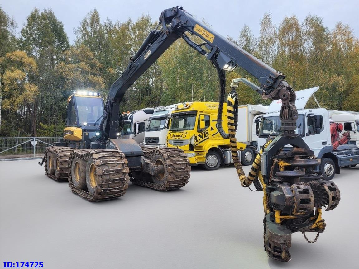 PONSSE FOX 8W - Fakitermelő gép: 4 kép. PONSSE FOX 8W - Fakitermelő gép: 4 kép.