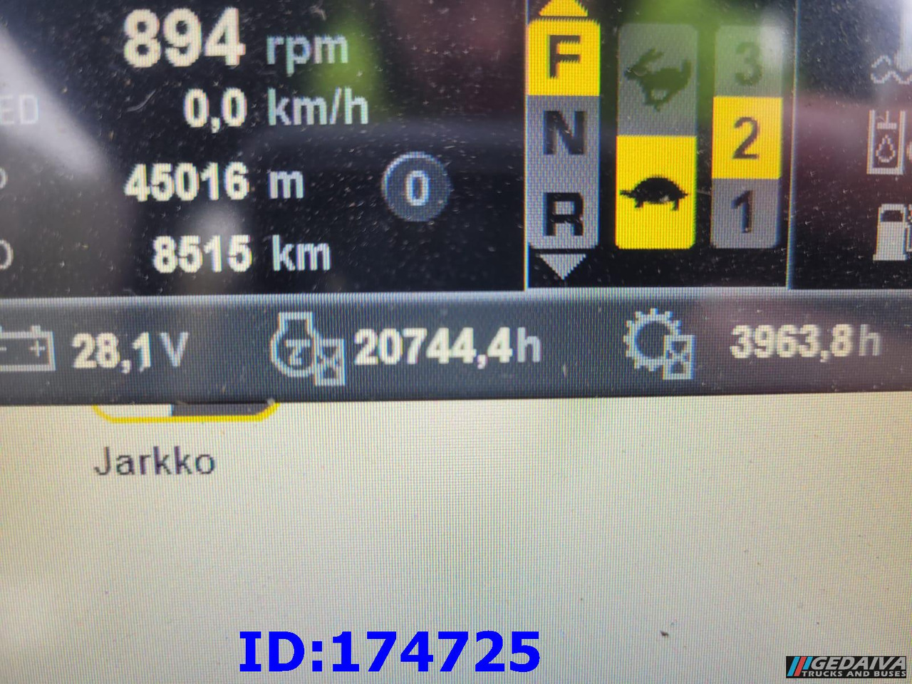 Fakitermelő gép PONSSE FOX 8W: 19 kép.