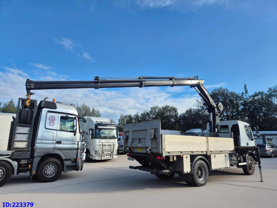 RENAULT Midlum 240.16 4x4 + HIAB 122 E-3 HIDUO - Platós teherautó: 5 kép. RENAULT Midlum 240.16 4x4 + HIAB 122 E-3 HIDUO - Platós teherautó: 5 kép.
