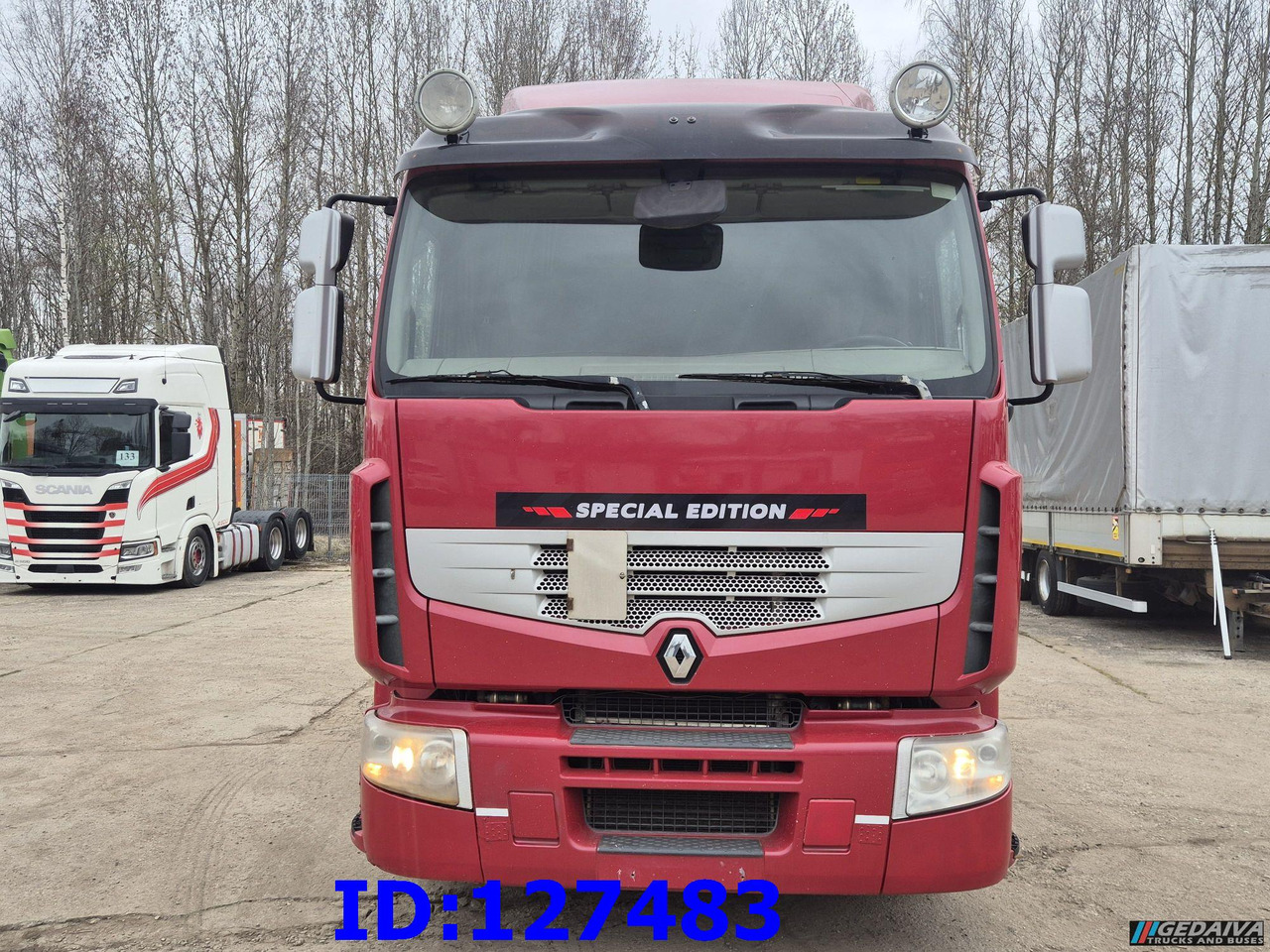 RENAULT Premium 460 6x2 (Steering axel) Euro5 - Platós teherautó: 2 kép. RENAULT Premium 460 6x2 (Steering axel) Euro5 - Platós teherautó: 2 kép.