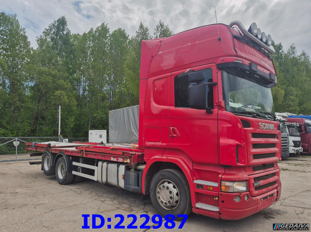 SCANIA R470 6x2 10tyre Manual - Platós teherautó: 3 kép. SCANIA R470 6x2 10tyre Manual - Platós teherautó: 3 kép.