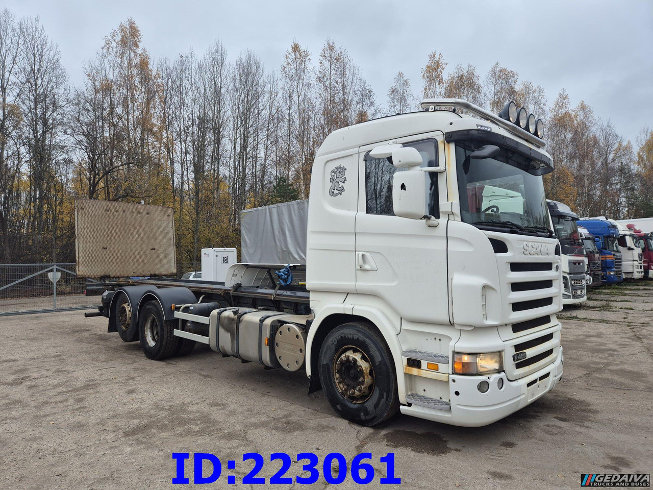 SCANIA R480 6X2 3 Pedals - Alvaz teherautó: 4 kép. SCANIA R480 6X2 3 Pedals - Alvaz teherautó: 4 kép.