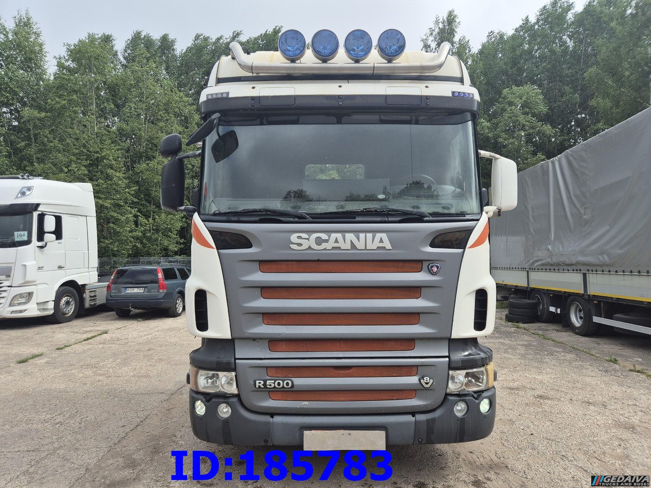SCANIA R500 6x2 Hook lift - Horgos rakodó teherautó: 2 kép. SCANIA R500 6x2 Hook lift - Horgos rakodó teherautó: 2 kép.