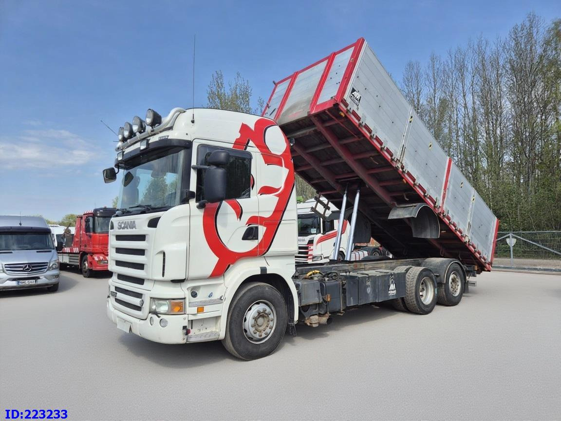 SCANIA R620 6x2 Euro5 - Billenőplatós teherautó: 1 kép. SCANIA R620 6x2 Euro5 - Billenőplatós teherautó: 1 kép.