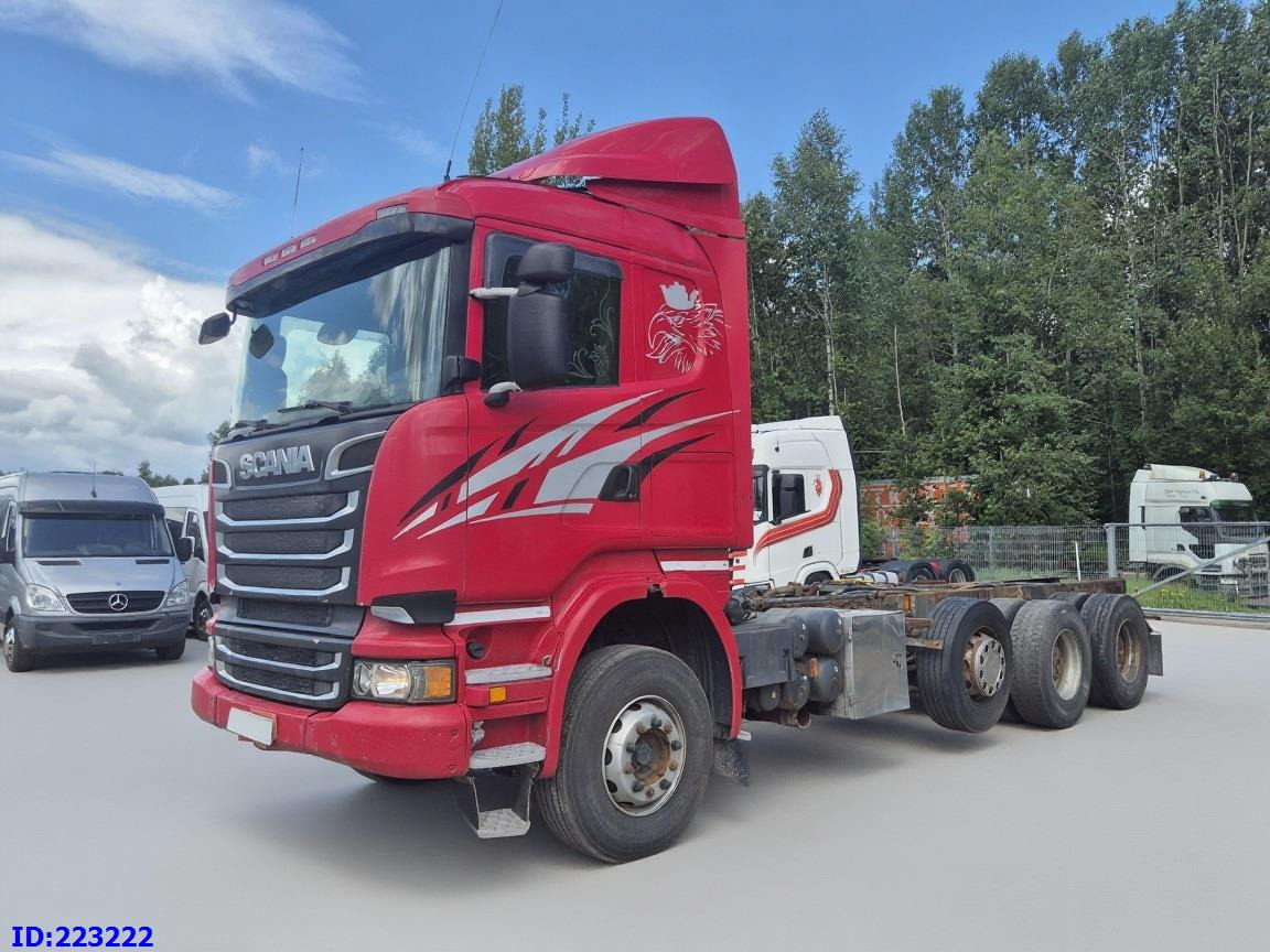 SCANIA R620 - 8x4 - Steering axle - Alvaz teherautó: 1 kép. SCANIA R620 - 8x4 - Steering axle - Alvaz teherautó: 1 kép.