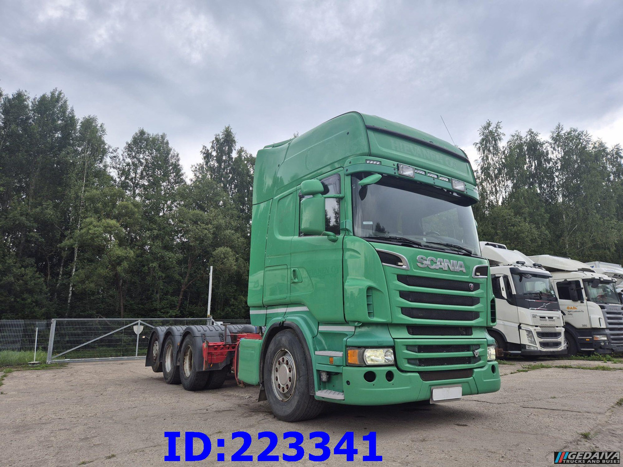 SCANIA R620 - 8x4 - Steering axle - Retarder - Alvaz teherautó: 4 kép. SCANIA R620 - 8x4 - Steering axle - Retarder - Alvaz teherautó: 4 kép.