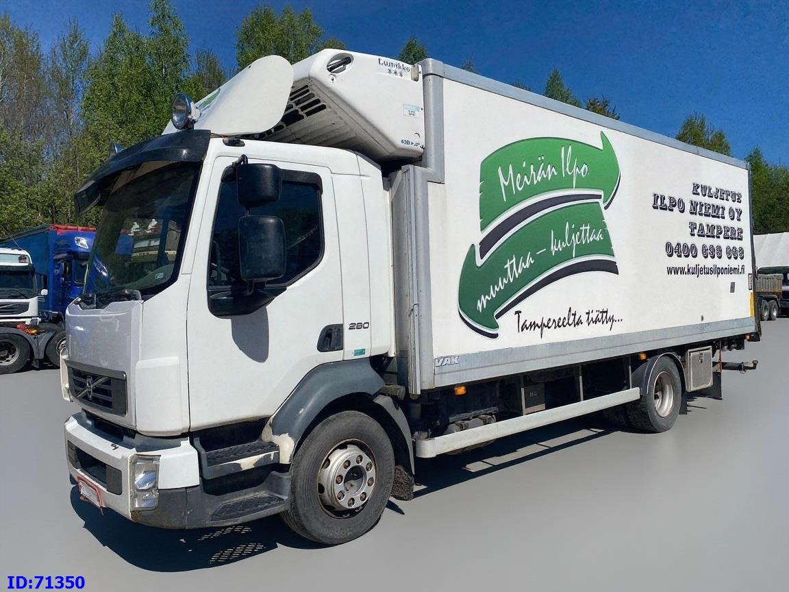 VOLVO FL 280 4x2 Refrigerator - Hűtős teherautó: 1 kép. VOLVO FL 280 4x2 Refrigerator - Hűtős teherautó: 1 kép.