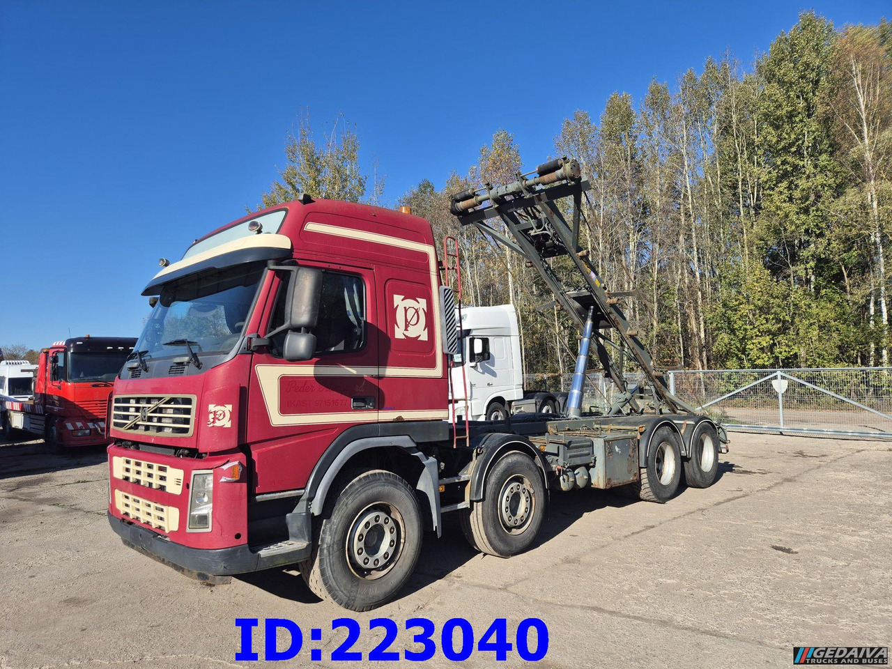 VOLVO FM12 420HP 8x2 - Teherautó - kábelrendszer: 1 kép. VOLVO FM12 420HP 8x2 - Teherautó - kábelrendszer: 1 kép.