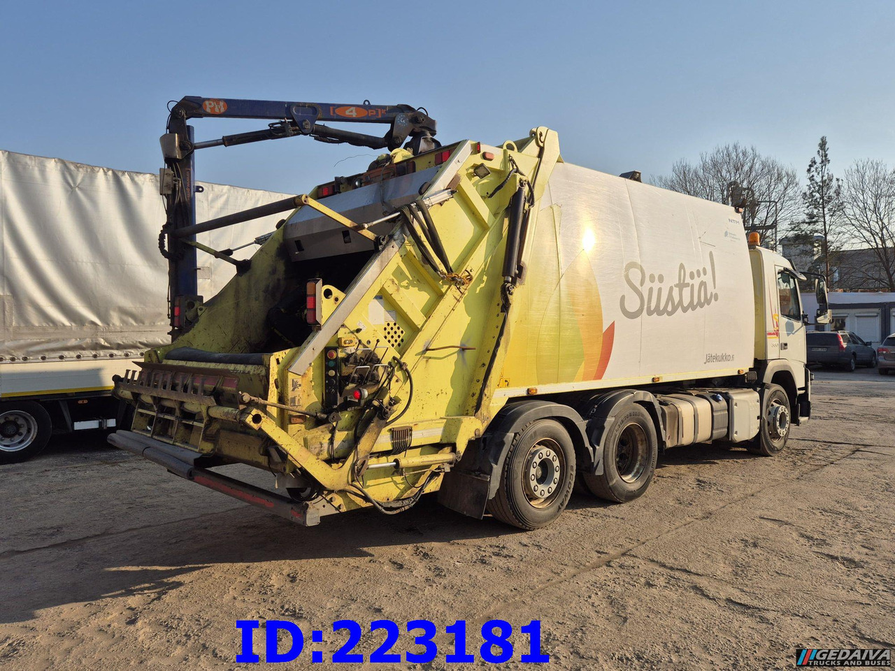 VOLVO FMX 11 330HP 6x2 (Steering axel) - Euro6 - Szemetesautó: 5 kép. VOLVO FMX 11 330HP 6x2 (Steering axel) - Euro6 - Szemetesautó: 5 kép.