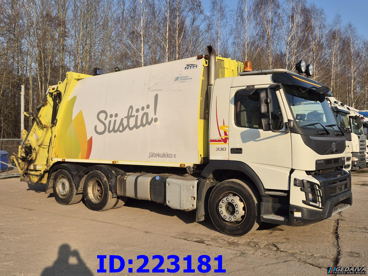 VOLVO FMX 11 330HP 6x2 (Steering axel) - Euro6 - Szemetesautó: 4 kép. VOLVO FMX 11 330HP 6x2 (Steering axel) - Euro6 - Szemetesautó: 4 kép.