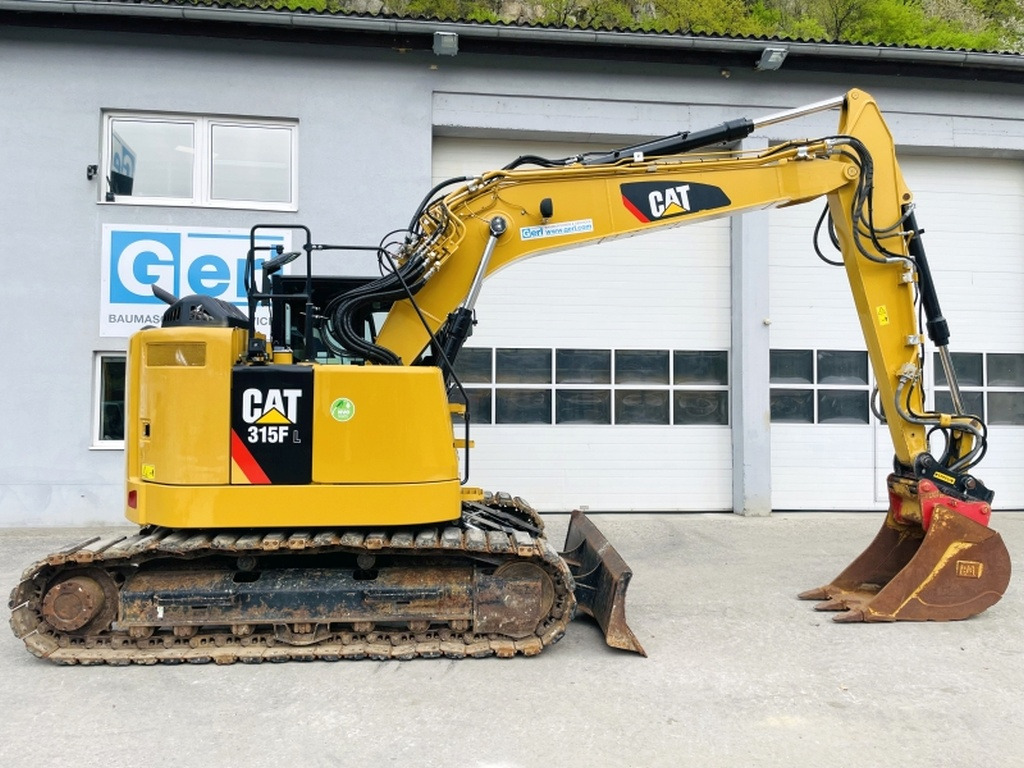 Caterpillar 315FLCR (3992) - Lánctalpas kotró: 2 kép. Caterpillar 315FLCR (3992) - Lánctalpas kotró: 2 kép.